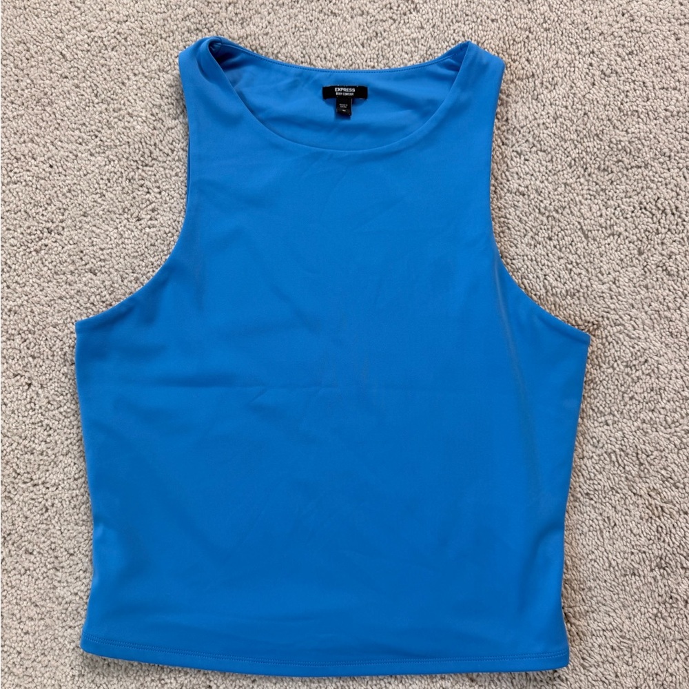 Express Compression Cropped Tank - image 1